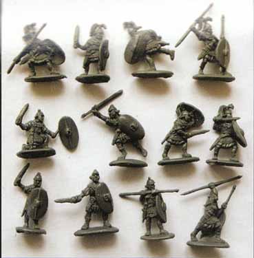 Caears army in battle, 1:72