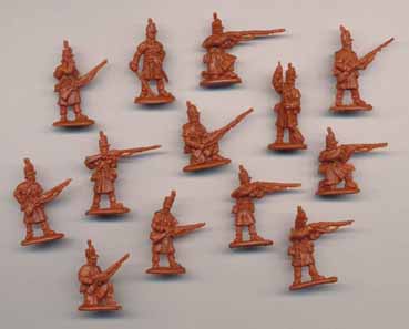 British Intantry in Overcoats Set 1, 1:72