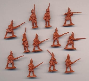 British Intantry in Overcoats Set 2, 1:72