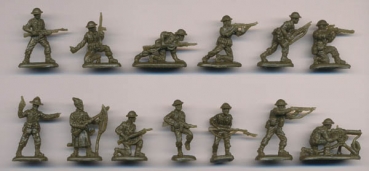 US Infanterie, früh, Set 2, 2. Weltkrieg, 1:72