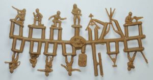 Japanese Infantry, heavy weapons, WW2, 1:72