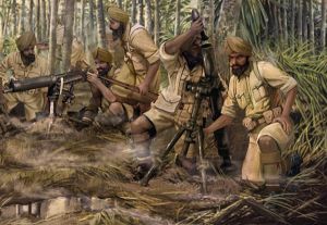 Indische Infanterie, schwere Waffen, 2. Weltkrieg, 1:72