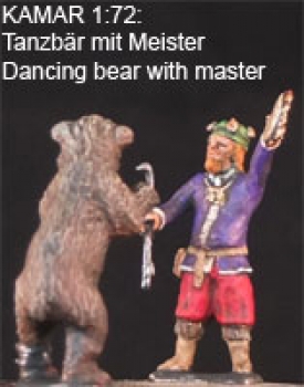 Tanzbär mit Meister, 1:72