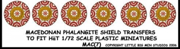 Macedonian Phalanx (48 Shield Decals)