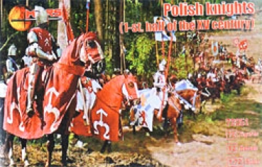Polish Knights XV century, 1:72