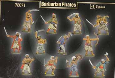 Preview: Barbarische (Arabische) Piraten, 1:72