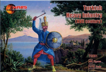 Türkische schwere Infanterie, 17. Jahrhundert, 1:72