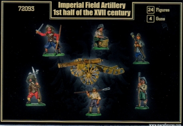 Preview: Kaiserliche Artillerie, 17. Jahrhunder, 30 jähriger Krieg, 1:72