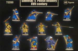 Sobieskis Polnische Infanterie, 17. Jahrhundert, 1:72