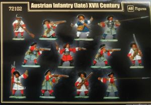 Kaiserliche / Österreichische Infanterie 17.Jahrhundert, 1:72