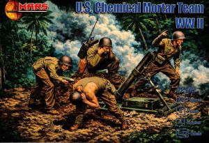 U.S. Amerikanische "Chemical" Mörser Teams, 2.Weltkrieg, 1:72