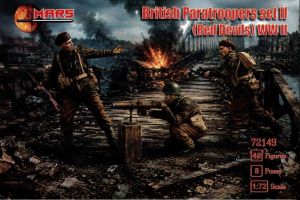 British Paratroopers, WW2, Set 2 1:72