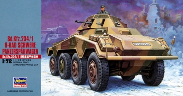 Sd.Kfz.234/1 8-Rad Schwerer Panzerspähwagen, 1:72