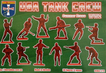 US Panzersoldaten, Sommeruniform, 2. Weltkrieg, 1:72