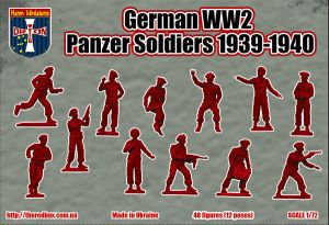 German Panzer 19,39-1940, 1:72