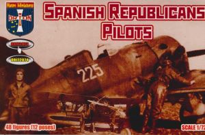 Spanische republikanische Luftwaffe, Piloten, 1936-1939, 1:72