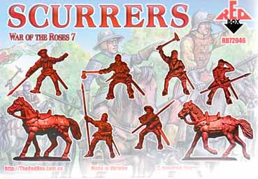 Rosenkriege - "Scurrers" Leichte Kavallerie