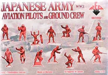 Japanische Piloten und Bodenpersonal