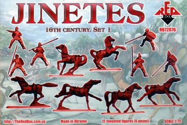 Jinetes, light cavalry, Set 1, 1:72