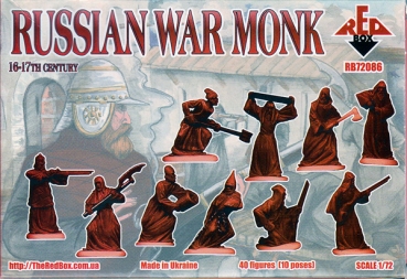 Russische Kriegermönche, 16. - 17. Jahrhundert, 1:72