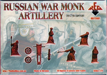 Russische Kriegermönche Artillerie, 16. - 17. Jahrhundert, 1:72