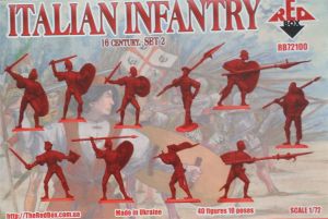 Italienische Infanterie, 16. Jahrhundert, Set 2, 1:72