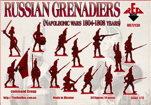 Russian Grenadier, 1804-1808, 1:72