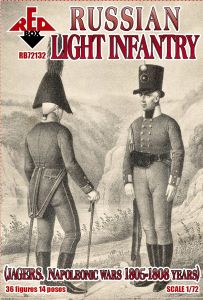 Russische Leichte Infanterie, Jäger, 1805-1808, 1:72