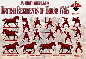 British Regiment of Horse, Jacobite Rebellion 1745, 1:72