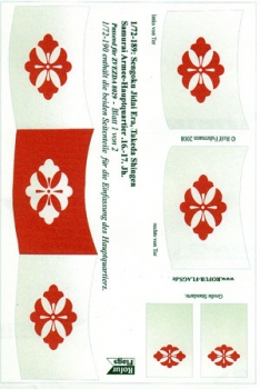 Sengoku Jidai Periode, Samurai Armee-Hauptquartier Teil I (B)