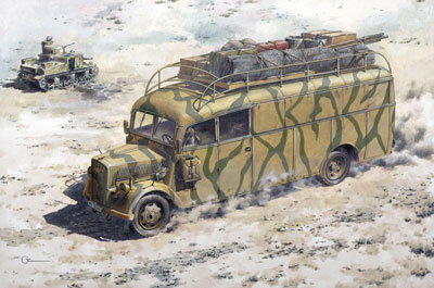 Opel Blitz Omnibus Stabswagen