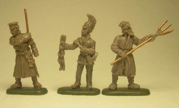 Russischer Tross auf Schlitten Set 1, Rückzug von Moskau, 1:72