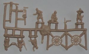 Pom Pom Gun with Scottish Crew, Boer War 1899-1902 1:72