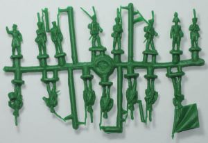 Russian Infantry, marching, Set 1, 1:72
