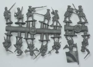 Französische Grenadiere, Spanischer Erbfolgekrieg 1701-1714, 1:72