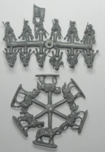Französische Dragoner, spät, in Reserve, 1701-1714, 1:72