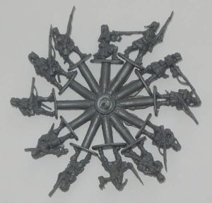 Preview: French Dragoons, dismounted, 1701-1714,1:72
