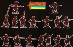 Preview: Spanish pro-bourbon infantry, 1701-1714, 1:72