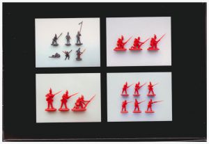 Britische Infanterie, im Karrée, 1:72