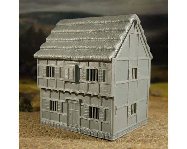 Mittelalterliches Kaufmannshaus (28mm)