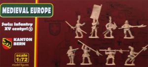 Swiss Infantry Set 2, 15th century, 1:72