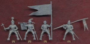 Französische Ritter 15. Jh., 1:72