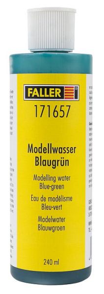 FALLER PREMIUM Natural water, blue green, 240 ml