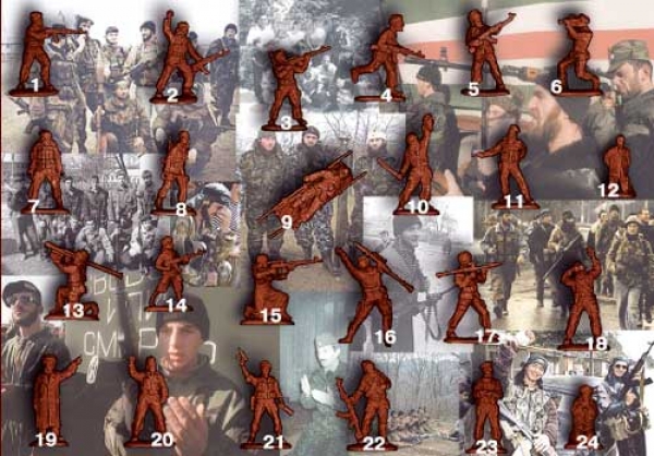 Chechen Rebels, 1:72