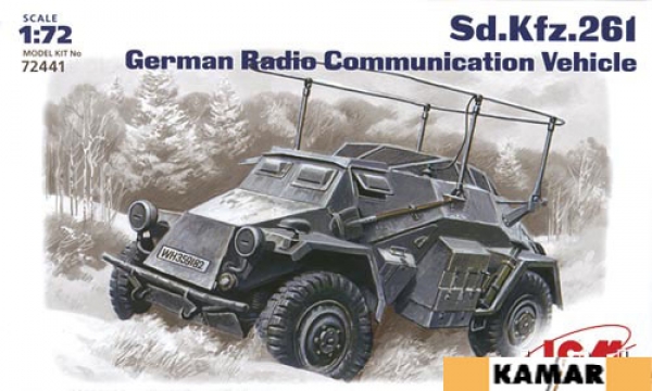 Sd. Kfz. 261 Funkwagen, 1:72