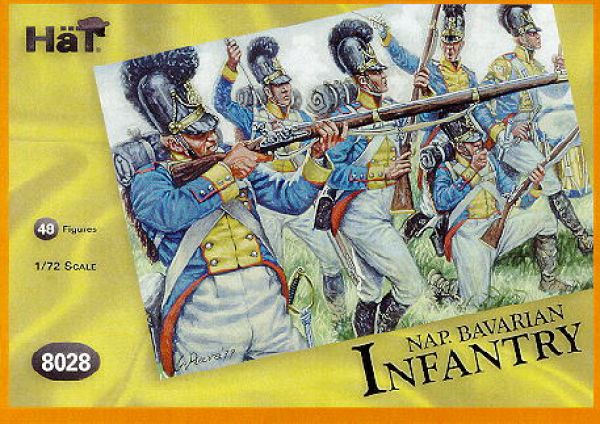 Bayrische Infanterie, napoleonische Epoche, 1:72