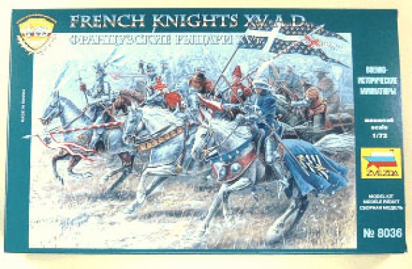 Französische Ritter 15. Jh., 1:72