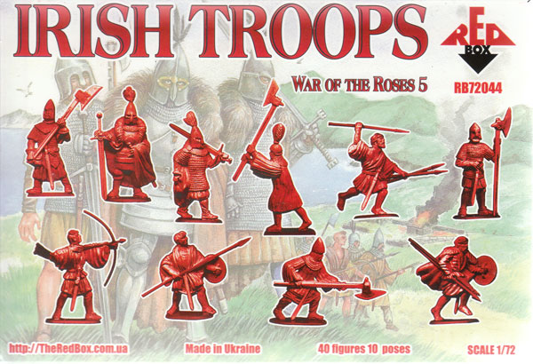 War of roses - Irish Mounted Troops, 1:72