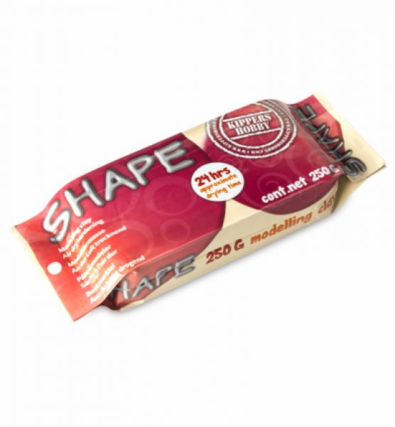 Air-drying clay, white, 0,25kg