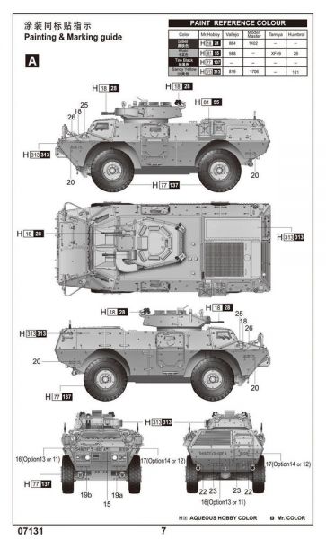 M1117 Guardian Armored Security Vehicle (ASV), 1:72